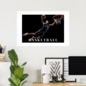 Basketball Poster (Thuiskantoor)