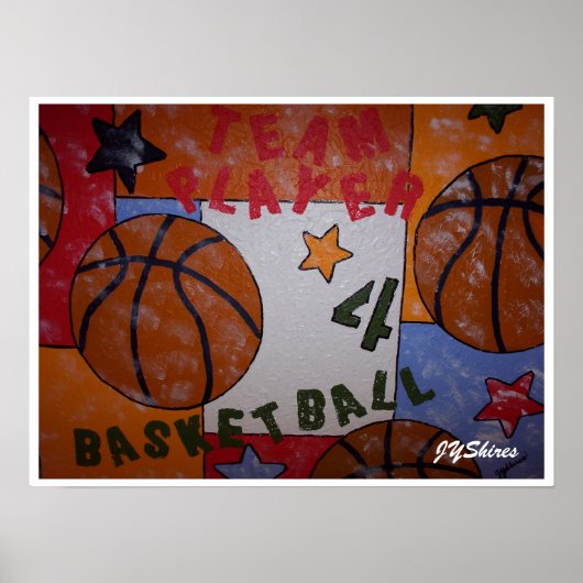 Basketball Poster (Voorkant)