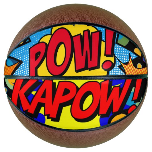 Basketball Pow Kapow Basketbal (Voorkant)