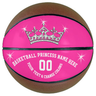 Basketball Princess Personalized Basketball Ball Basketbal