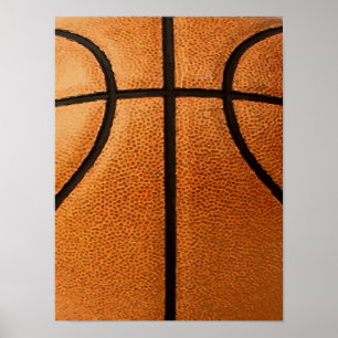 Basketball Print Pattern Achtergrond