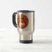 Basketball () reisbeker (Voorkant links)