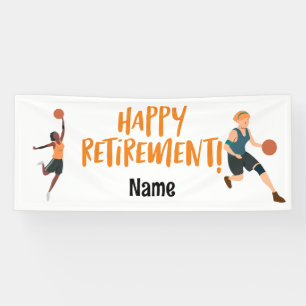 Basketball Retirement for player Party Spandoek