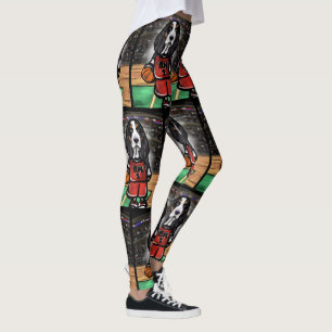 BASKETBALL ROCKS! LEGGINGS