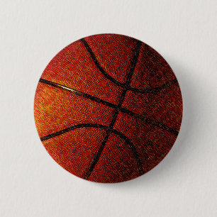 Basketball Ronde Button 5,7 Cm