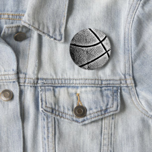 Basketball Ronde Button 5,7 Cm
