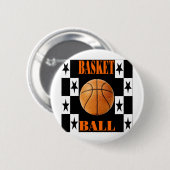 Basketball Ronde Button 5,7 Cm (Voorkant /achterkant)