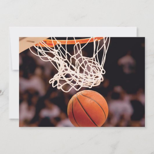 Basketball Scoring Aankondiging (Voorkant)