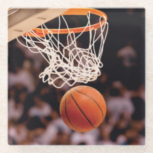 Basketball Scoring Glazen Onderzetter