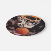 Basketball Scoring Papieren Bordje (Gekanteld)