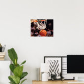 Basketball Scoring Poster (Thuiskantoor)