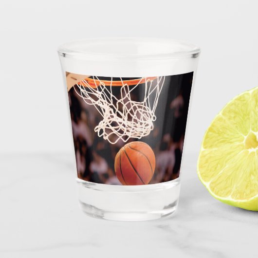 Basketball Scoring Shot Glas (Voorkant)