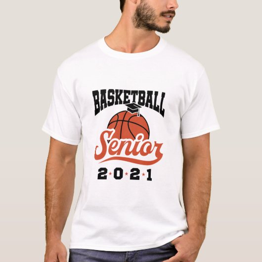 Basketball Senior 2021 T-shirt (Voorkant)