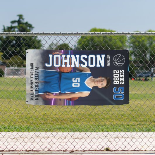 Basketball Senior Night Custom Sports Photo Spandoek (Insitu)