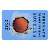 Basketball Senior Varsity Congrats Magnet Magneet (Horizontaal)