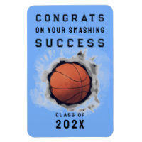 Basketball Senior Varsity Congrats Magnet