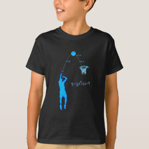 Basketball Shot and Quadratic-vergelijking T-shirt