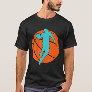 Basketball Silhouette Player Coach Mannen Vrouwen T-shirt