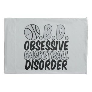 Basketball Silver/Black Kussensloop