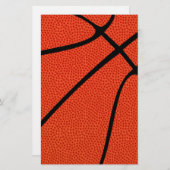 Basketball Skin-papier Briefpapier (Voorkant / Achterkant)