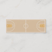 Basketball - Skinny Mini Visitekaartje (Achterkant)