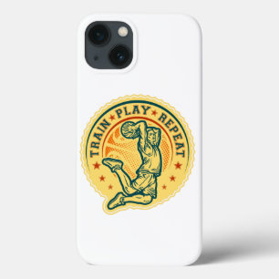 Basketball Slam Dunk Design iPhone 13 Hoesje