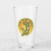 Basketball Slam Dunk  Design Glas (Voorkant)