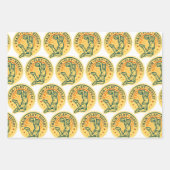 Basketball Slam Dunk Design Inpakpapier Vel (Voorkant 2)