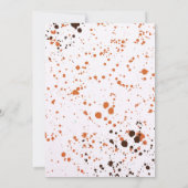 Basketball Slam Dunk Invitation de fête d'annivers (Dos)