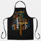 Basketball Slam Fun Special Cooking Fun Time Schort (Voorkant)