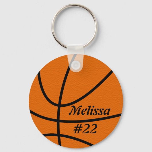 Basketball Sleutelhanger (Voorkant)