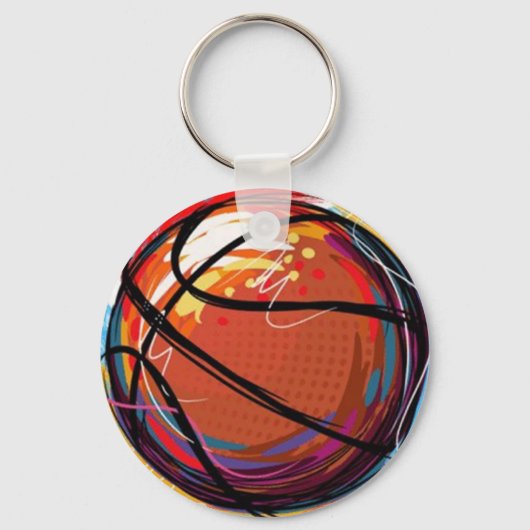 Basketball - Sleutelhanger (Voorkant)