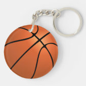 Basketball Sleutelhanger (Achterkant)