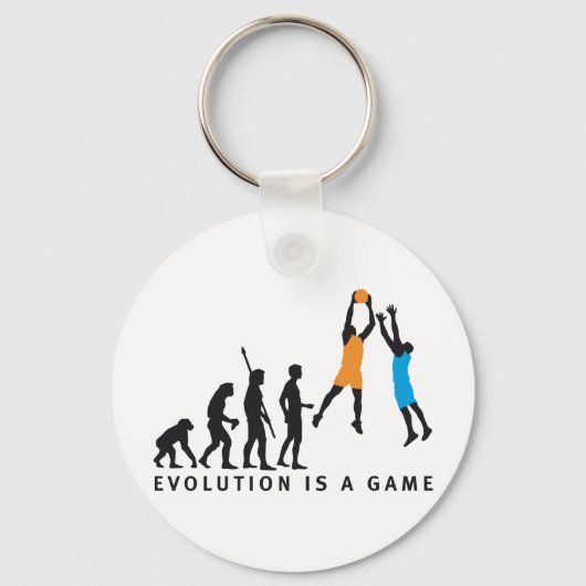 basketball sleutelhanger (Voorkant)