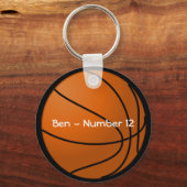 Basketball Sleutelhanger (Voorkant)