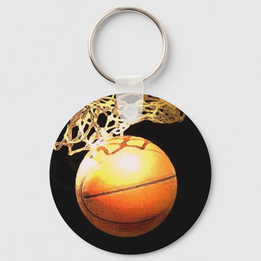 Basketball Sleutelhanger (Voorkant)