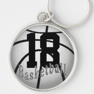 Basketball Sleutelhangers met UW Jersey NUMBER