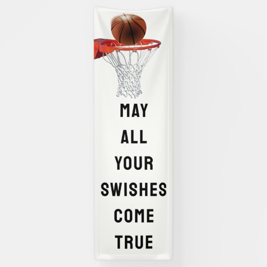 Basketball Spandoek (Verticaal)