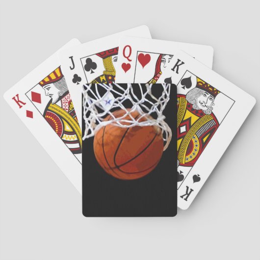 Basketball Speelkaarten (Achterkant)