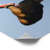 Basketball speler 2 poster (Hoek)