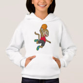 Basketball-speler Basketball (Voorkant)