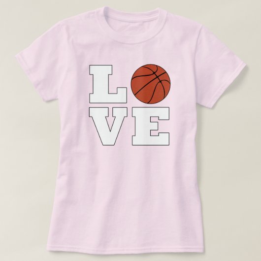 Basketball-speler of -coach, voor dames t-shirt (Design voorkant)