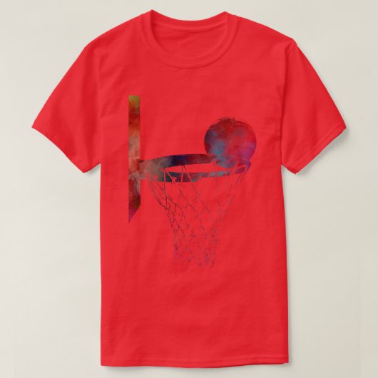 Basketball sport basketbal t-shirt (Design voorkant)