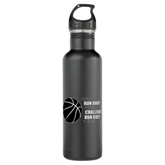 Basketball Sport Basketball Player Team Gift Idee Waterfles (Voorkant)