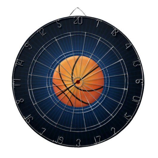 Basketball Sport Dartbord (Voorkant)
