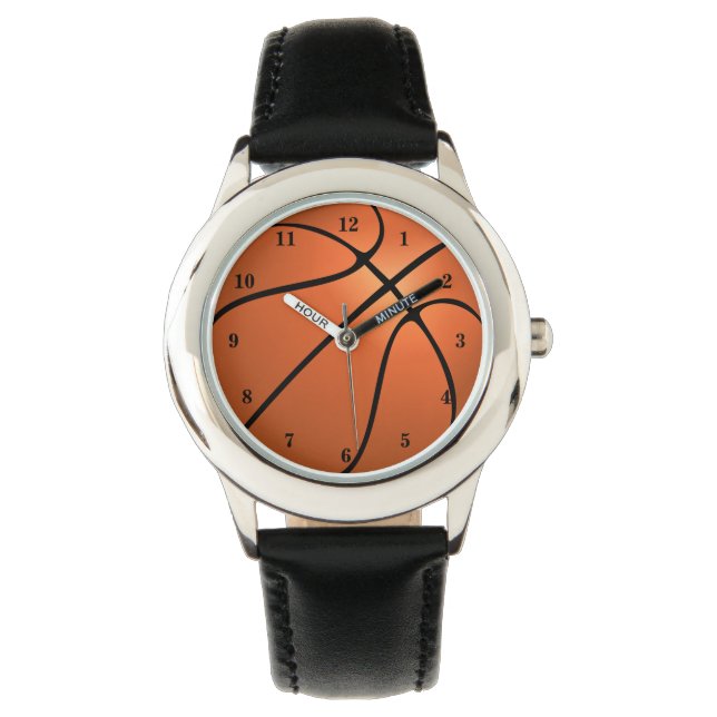 Basketball - Sport Horloge (Voorkant)