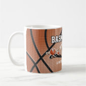 Basketball Sport Koffiemok (Links)