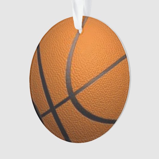 Basketball Sport Ornament (voorkant)
