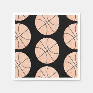 Basketball Sportluiers Waterverf Elke kleur Servet