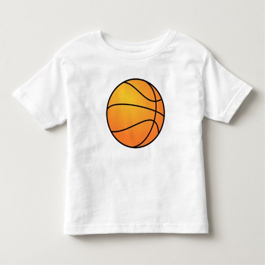 Basketball Sportontwerp Kinder Shirts (Voorkant)